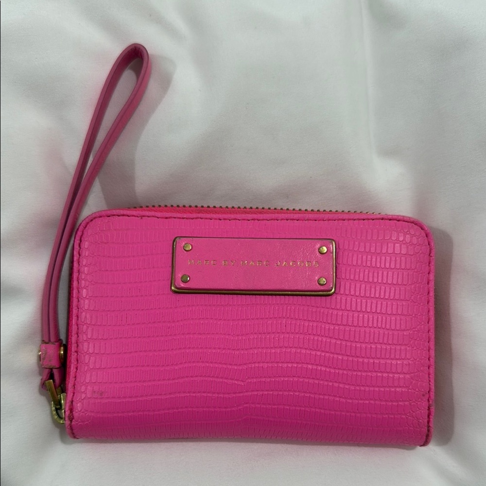 Marc by Marc Jacobs Pink Wristlet Wallet